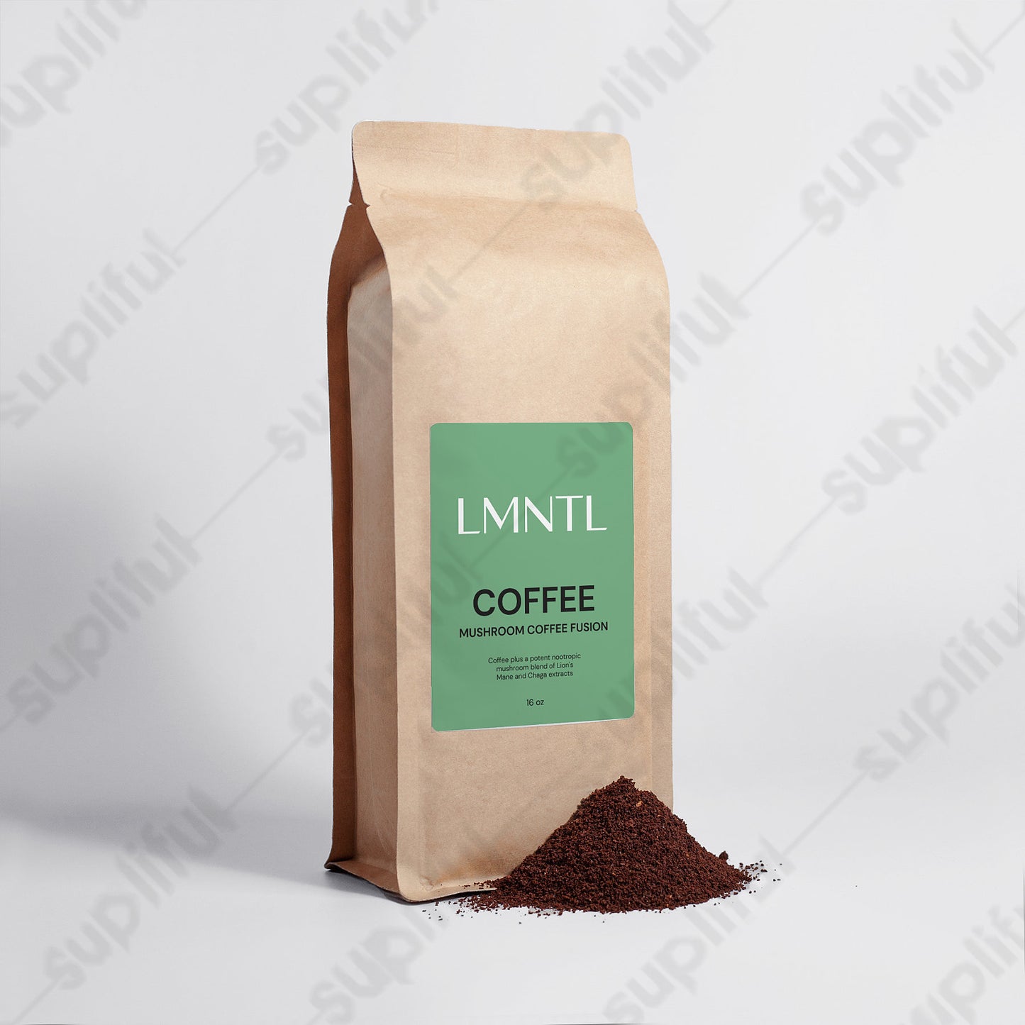 LMNTL Organic Mushroom Coffee 16oz